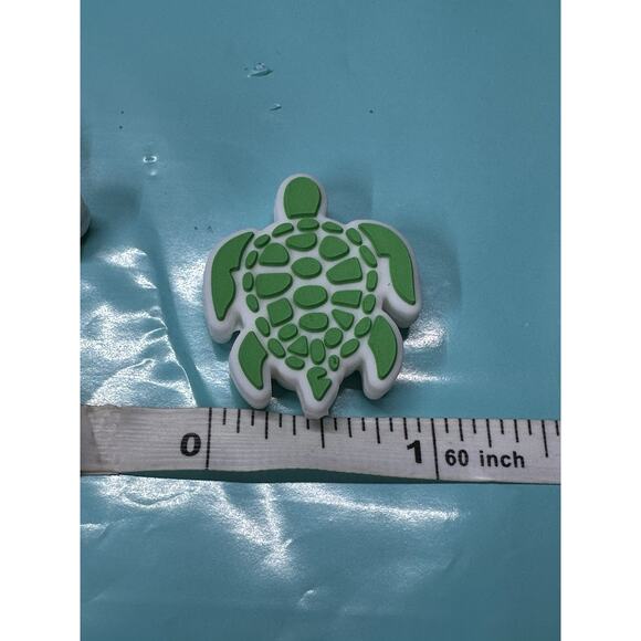 Turtle Silicone Focal Beads Beaded Pens DIY Lot Of 5 - Picture 5 of 6